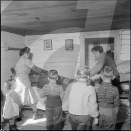 Das 1000. Bett der Bettenaktion des Roten Kreuzes, 1956