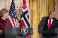 NEWS - Norwegische Premierministerin Erna Solberg besucht Donald Trump