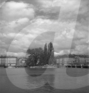 Genf: Rade de Genève, Hotel de Russie; 1948