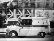 Lieferwagen der PTT, VW Typ 147 "Fridolin", um 1970