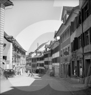 Gasse in der Altstadt von Bischofszell; 1939