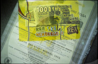 'Dokumente' und 'Geld' von Piotr Kraska 1985