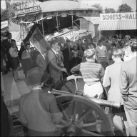 Schützenkönig Walter Germann, Zürcher Knabenschiessen 1953