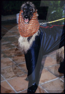 Afghane im Regenanzug 1994
