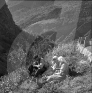 "Heidenwein": Picknick bei der Weinlese, 1956
