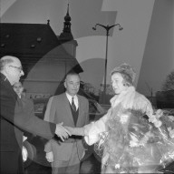 Prinzessin Alexandra von Kent, Skiferien in Gstaad 1961