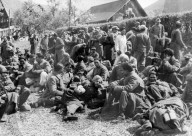 Internierte Inder, Verbündete der deutschen Wehrmacht; 1945