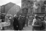 Martini-Markt in der Zürcher Altstadt 1972