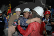 Lötschberg-Durchschlagfeier 2005; Jean-René Fournier, Barbara Egger