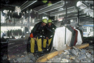 Hochwasserkatastrophe in Brig 1993: Schaden-Besichtigung