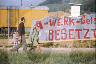 Besetzung des Baugeländes für das geplante KKW Kaiseraugst 1975 