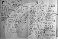 Tschechinnen und Tschechen im Hungerstreik in Zürich 1969