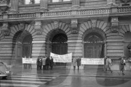 Militärdienstverweigerer demonstrieren, Bern 1967