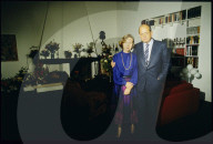 Elisabeth und Hans W. Kopp zuhause 1984