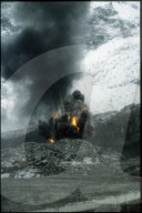 Sprengug alter Munition am Sustenpass 1992