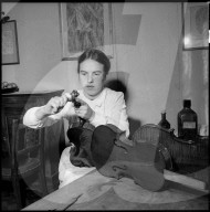 Brigitte Ueberwasser, Geigenbauerin, 1955