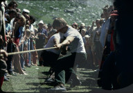 Seilziehen am Schafsfest, Gemmipass 1980