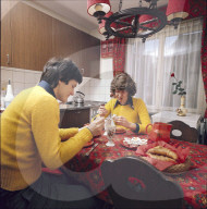 Daniel Jeandupeux und Yvette, FCZ, 1974