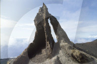 Felsformation  auf Lanzarote 1992