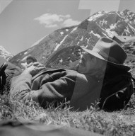Bauer beim Ausruhen, 1955