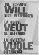 "Die Schweiz will sich verteidigen"
