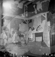 Fresko von Walter Clénin im ref. Kirchgemeindehaus, Biel 1948