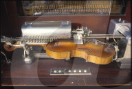 Musikautomat, mechanisch, Detailaufnahme