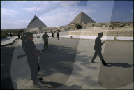 Nach Massaker von Luxor: Polizei vor den Pyramiden