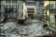 Hochwasserkatastrophe in Brig 1993: Briger Innenstadt