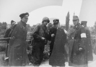 Kapitulation; Verhandlungen in Höchst unter Schweizer Vermittlung; 1945