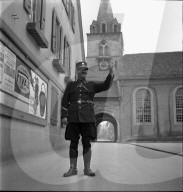 Polizist in La-Tour-de-Peilz, 1941