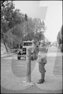 Rückkehr von Schweizer Kindern aus Frankreich bei Boncourt 1944