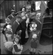 Quarantäne-Lager für Auslandschweizer in Rheinfelden 1945