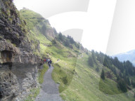 Wanderweg vom Maschgenkamm Richtung Prodkamm, 2005