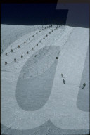 Skifahren auf dem Vorab-Gletscher