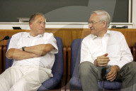 Nobelpreis-Gala ETH-Hönggerberg 2005: Kurt Wüthrich und Richard Ernst 