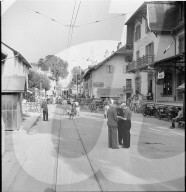 WK 2: Endstation Tram 12 an der Grenze Moillesullaz, 1944