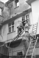 WK 2: Bombenabwürfe; Löscharbeiten, Schaffhausen 1944