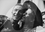 Ferdi Kübler mit Ehrendame 1950