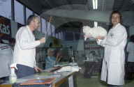 Prämierung an Katzenausstellung