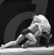 Olympische Spiele Rom 1960: Douglas Blubaugh gegen Bruggmann