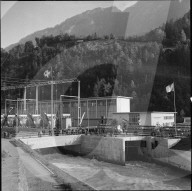 Kraftwerk Hinterrhein, Zentrale Sils 1963