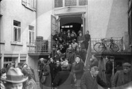 Streik der Arbeiter der Viskose-Fabrik Feldmühle AG, 1946