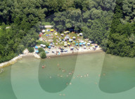 FKK-Badestrand bei Cham am Zugersee, 2006