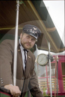 Martin Horath, Lokomotivführer bei der Rigi-Dampfbahn, 1996