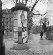 Litfasssäule; Wahlplakat; Abstimmungsplakat; Parole; 1941