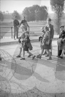 Rückkehr von Schweizer Kindern aus Frankreich bei Boncourt 1944