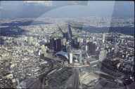 Achse mit neuem und alten Triumphbogen, Paris 1989
