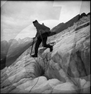 Schweizer Gebirgstruppen auf der Fafleralp, 1943