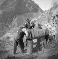 "Heidenwein": Weinlese, 1956